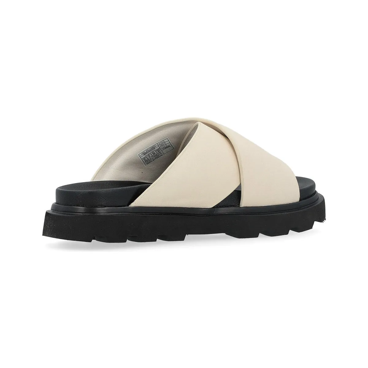 White Capitelle Crossband Sandal