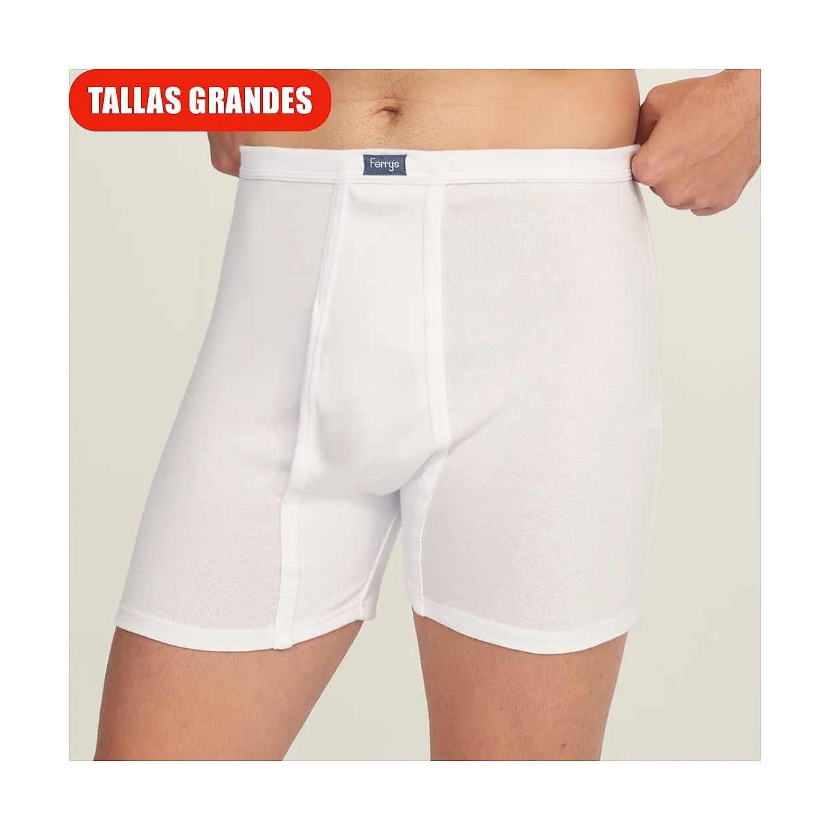Classic Ribbed Men's Boxer Shorts