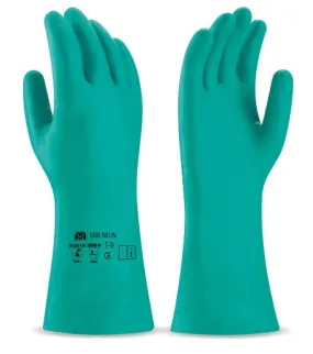 Green Nitrile Gloves 688-ND/N - Premium Quality