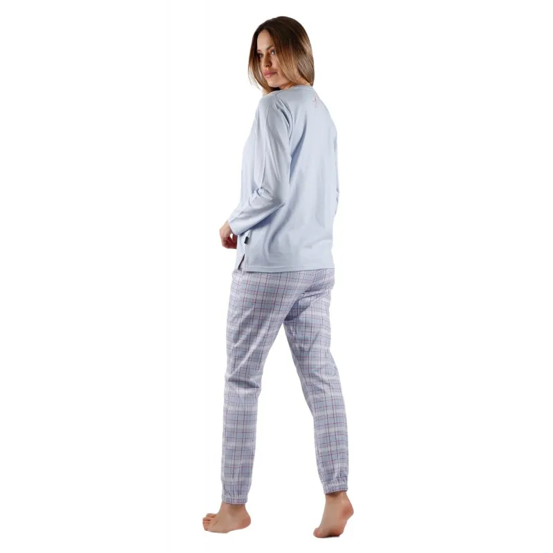 Pijama Mujer Invierno Gorjuss Color Azul