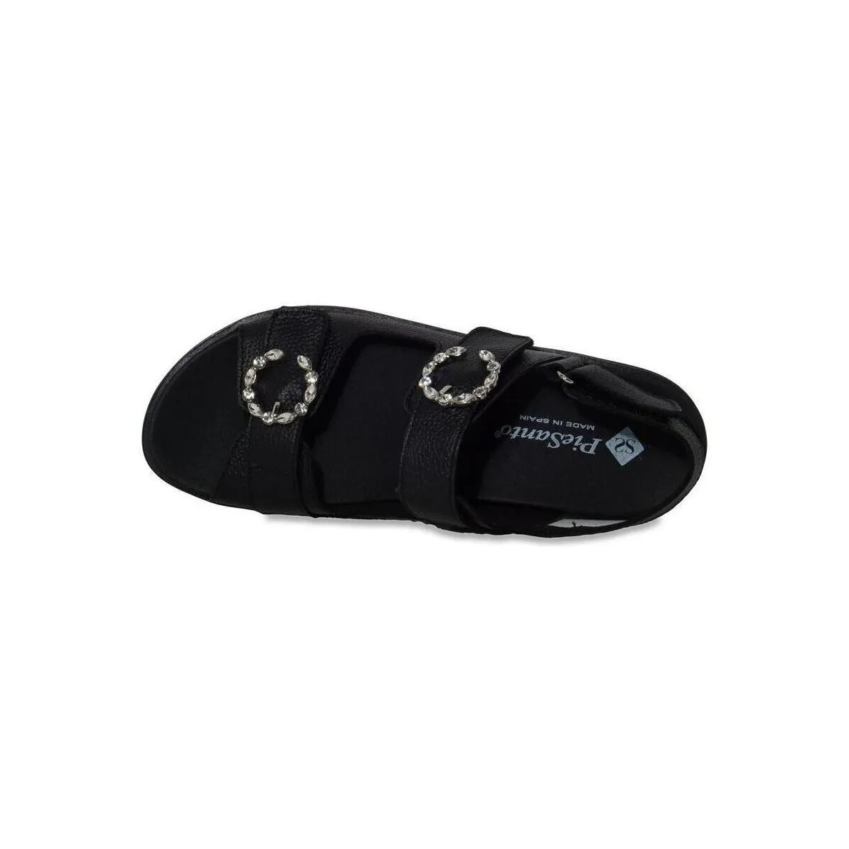 WOMEN'S WEDGE SANDALS WITH DOUBLE BUCKLE BY PIENSANTO 230782
