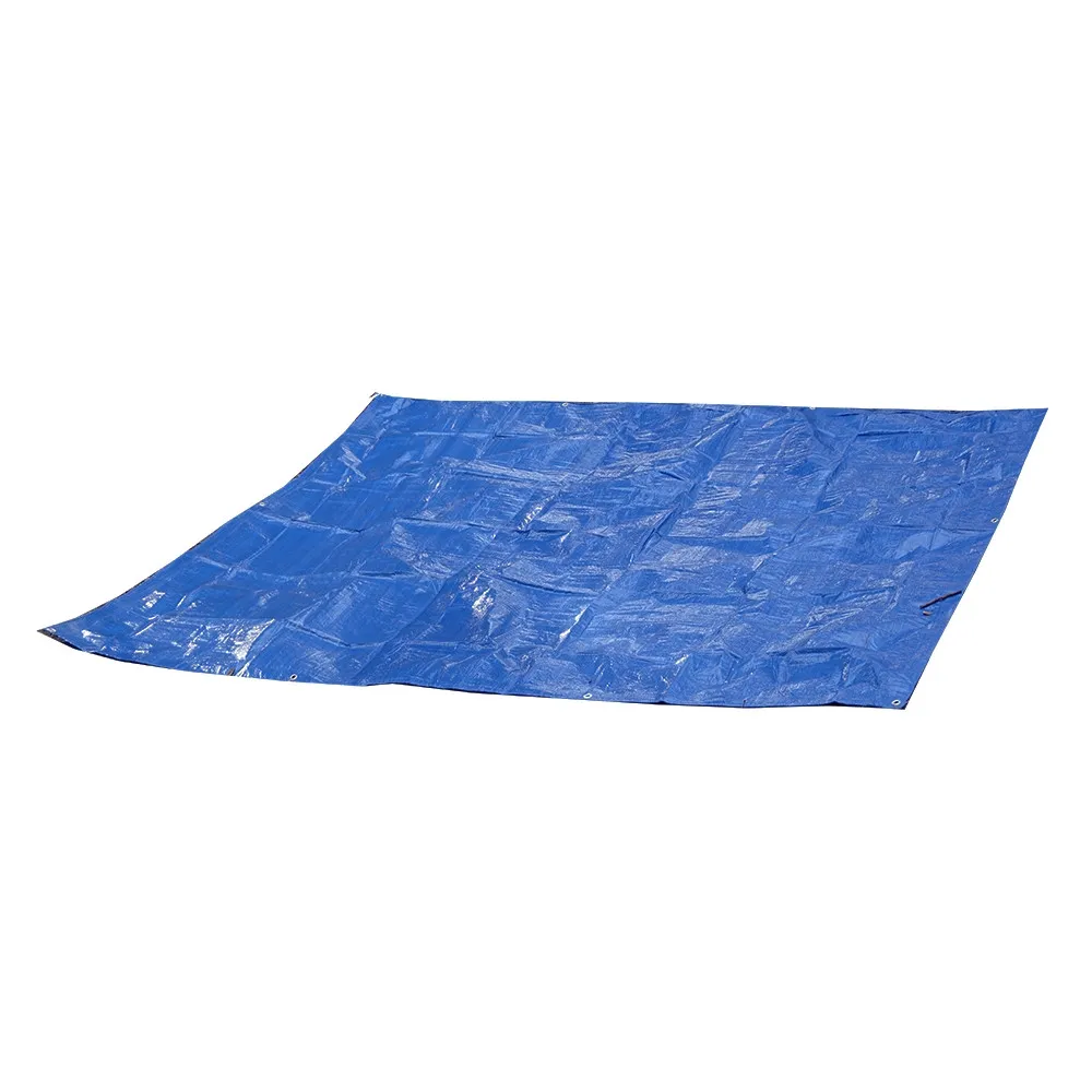 Suelo de camping - LONA DE RAFIA 3 X 4 - azul